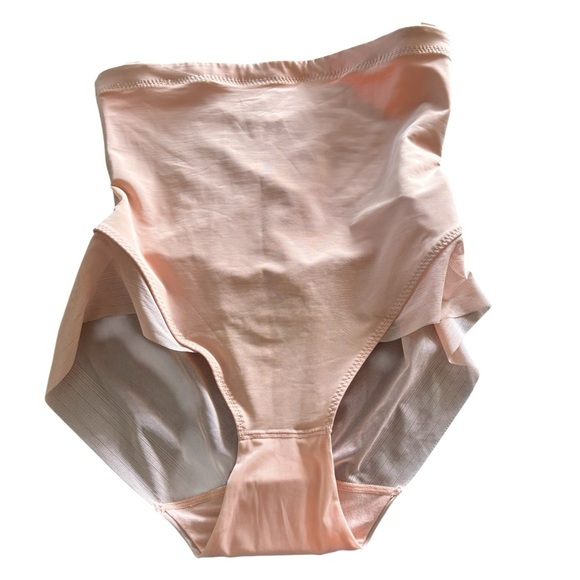 Honeylove SuperPower High Waisted Brief Sz L Rose Tan Shapewear Strong Support - Picture 3 of 7